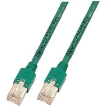 EFB Elektronik Hirose TM11 Daetwyler 5502 4p Cabo de rede flexível RJ-45 macho para RJ-45 macho Cat.6 S/FTP LSZH cinzento 0,5 m