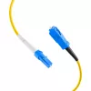 EFB-Elektronik Cabo de Patch de Fibra Ótica Simplex LC-SC G657.A2 0,5 m 2,0 mm Amarelo 9/125 µm