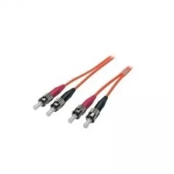 EFB Elektronik ECOFIBER Jumper Duplex ST-ST 62,5/125 µm OM1 LSZH Laranja 3,0 mm 5 m