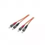 EFB Elektronik ECOFIBER Jumper Duplex ST-ST 62,5/125 µm OM1 LSZH Laranja 3,0 mm 5 m
