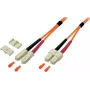 EFB Elektronik Jumper Duplex SC-SC 62,5/125 µm OM1 LSZH Laranja 3,0 mm 10 m