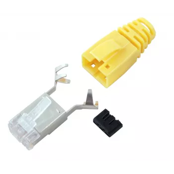 EFB Elektronik Ficha RJ45 Cat.6A de Montagem em Campo (macho) - Blindada