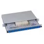 EFB Elektronik Painel de Patch de Fibra Ótica - Montagem em Rack - SC SM X 48 - Cinzento, RAL 7035 - 1U - 19 polegadas
