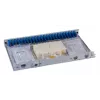 EFB Elektronik Painel de Patch de Fibra Ótica - Montagem em Rack - SC SM X 48 - Cinzento, RAL 7035 - 1U - 19 polegadas