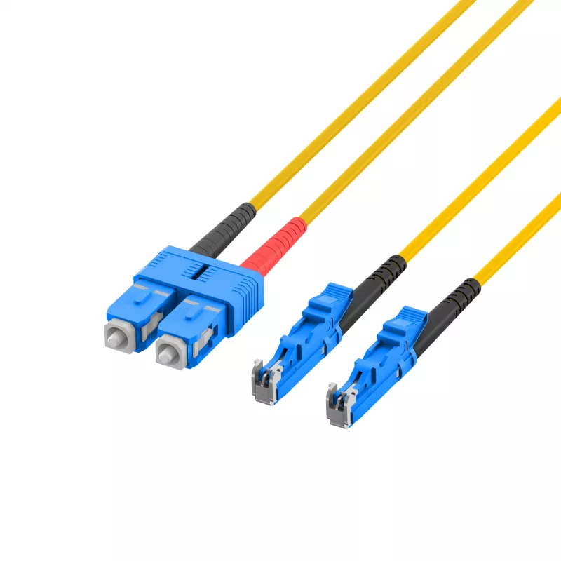 EFB Elektronik cabo de rede de fibra ótica E2000 (M) para SC monomodo (M)