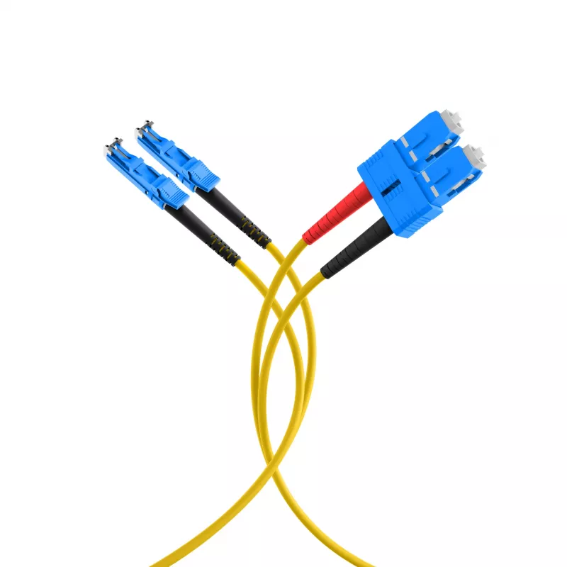 EFB Elektronik cabo de rede de fibra ótica E2000 (M) para SC monomodo (M)