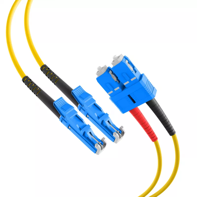 EFB Elektronik cabo de rede de fibra ótica E2000 (M) para SC monomodo (M)
