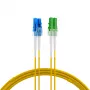 EFB Elektronik cabo de patch de fibra ótica LC/APC monomodo OS2 20 m amarelo