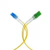 EFB Elektronik cabo de patch de fibra ótica LC/APC monomodo OS2 20 m amarelo