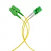 EFB Elektronik cabo de patch duplex LC/APC-SC/APC OS2 G652D 1m LSZH 2mm amarelo