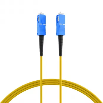 EFB-Elektronik cabo de patch de fibra ótica simplex SC-SC G657.A2 5m 3,0mm amarelo 9/125µm