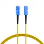 EFB-Elektronik cabo de patch de fibra ótica simplex SC-SC G657.A2 5m 3,0mm amarelo 9/125µm