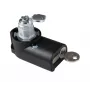EFB Elektronik puxador compacto giratório - puxador para rack, preto, zamak