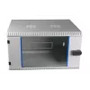 EFB Elektronik puxador compacto giratório - puxador para rack, preto, zamak
