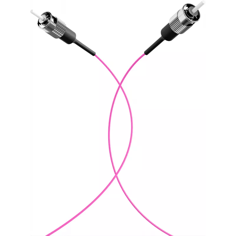 EFB Elektronik pigtail de fibra ST 50/125 µm OM4 violeta erika, 2 m