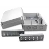 EFB Elektronik caixa de distribuição de fibra ótica - RAL 7035 - 12x SC duplex OM4