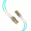 EFB Elektronik Jumper duplex LC-LC 50/125µm OM3 LSZH aqua 2.0mm 35m