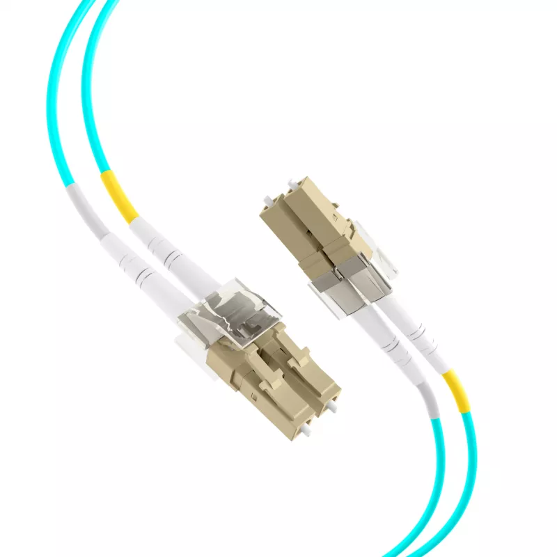 EFB Elektronik Jumper duplex LC-LC 50/125µm OM3 LSZH aqua 2.0mm 35m
