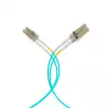 EFB Elektronik Jumper duplex LC-LC 50/125µm OM3 LSZH aqua 2.0mm 35m