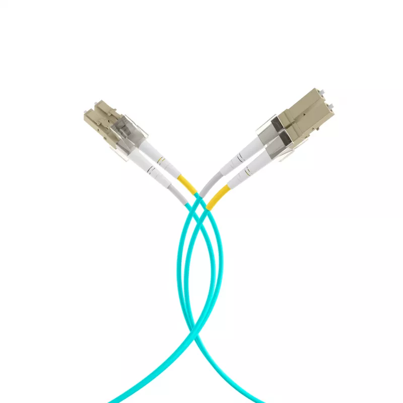 EFB Elektronik Jumper duplex LC-LC 50/125µm OM3 LSZH aqua 2.0mm 35m