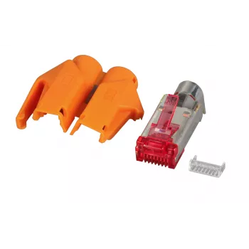 EFB Elektronik Ficha RJ45 Hirose TM21 STP Cat.6 laranja 50 unid.