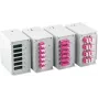 EFB Elektronik Painel frontal para 6 x SC-D, LC-Quad com furos de parafuso de 1,7 mm