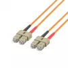 EFB Elektronik ECOFIBER cabo de ligação de fibra ótica SC multimodo (M)