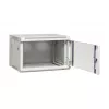EFB-Elektronik Caixa de parede 19 polegadas Flat Pack 15U, profundidade 600 mm, RAL 7035 cinzento-claro (691715FGR.2)