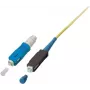 EFB Elektronik Conector SC montável em campo OM2 preto