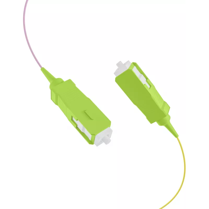 EFB Elektronik Pigtail de fibra SC 50/125 OM5, conjunto de 12 cores, 2m