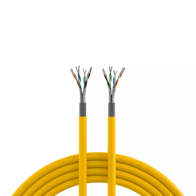 EFB Elektronik INFRALAN Cabo em rolo 500 m SFTP Cat.7 LSZH laranja