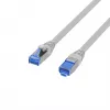 EFB IPK-6A-U-TPE-GR-0025 Cabo de patch Cat6a S/FTP 0,25 m Cinzento