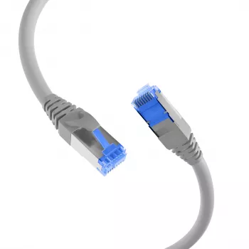 EFB Cabo de patch Cat6a S/FTP RJ45 IPK-6A-U-TPE-GR-1000 10 m Cinzento