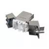 EFB Elektronik Keystone RJ45 Slimline Cat.6A Prateado STP PVP Component pack de 12 - Power over Ethernet - RJ-45