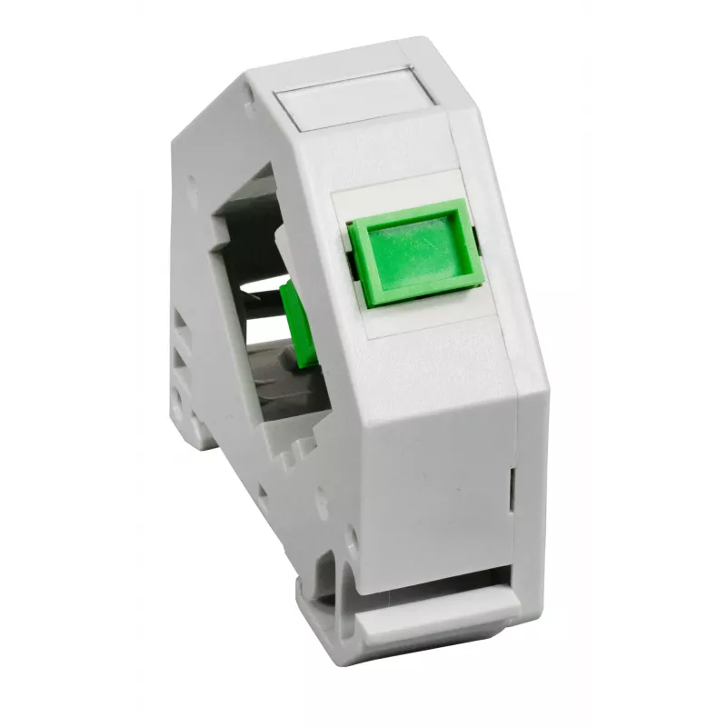 EFB Adaptador para calha DIN para LC/APC Singlemode, 2 portas