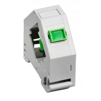 EFB Elektronik Adaptador para calha DIN para SC/APC Singlemode, 1 porta