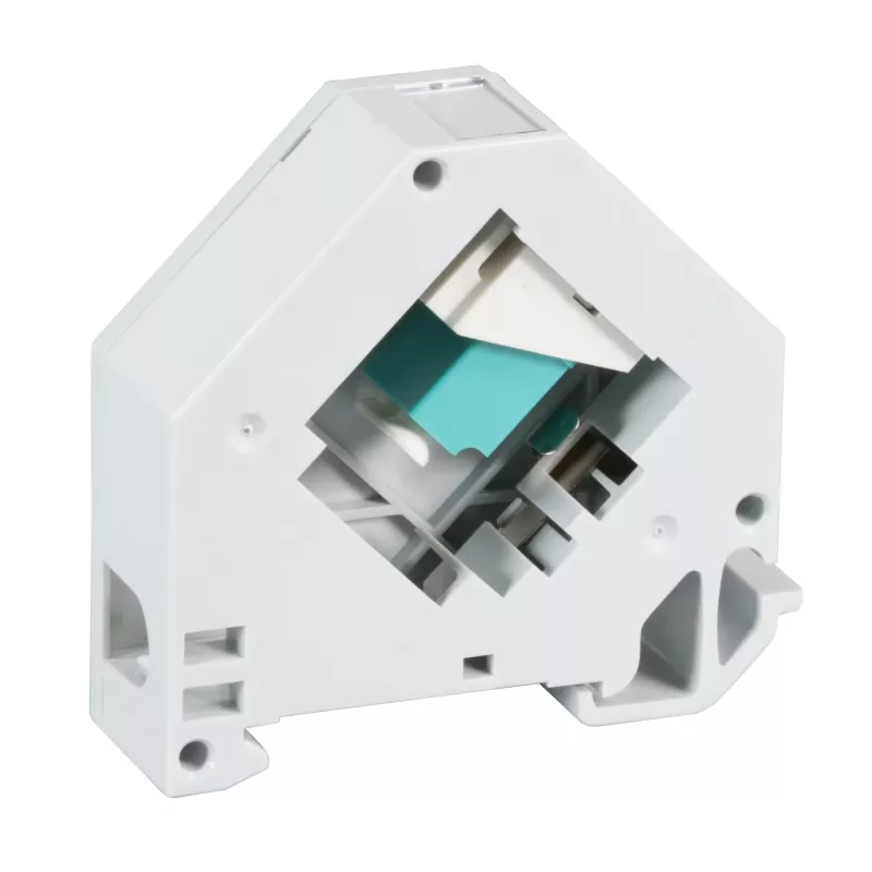 EFB Elektronik Adaptador para calha DIN para SC/APC Singlemode, 1 porta