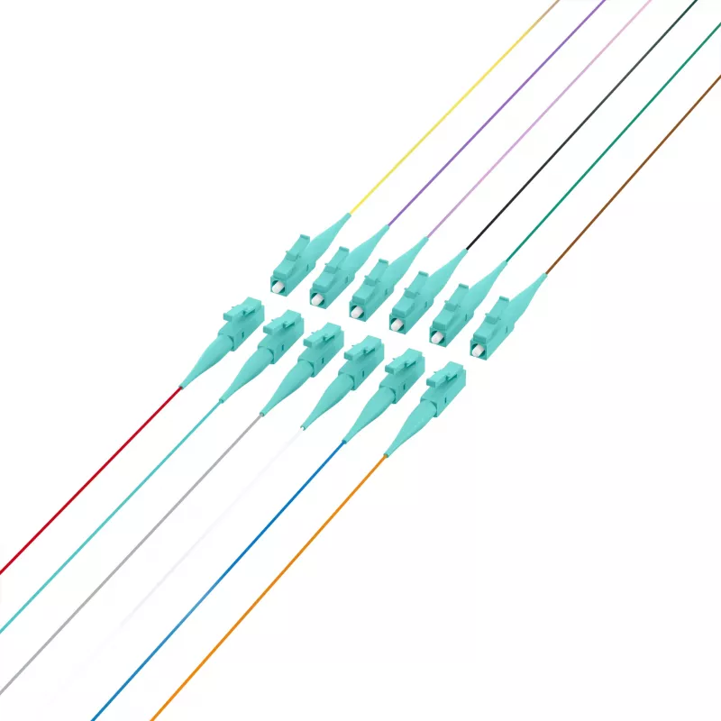 EFB Elektronik Conjunto de pigtails de fibra LC 50/125 OM3 12 cores 2m - Conjunto de cabo/adaptador - Multimode