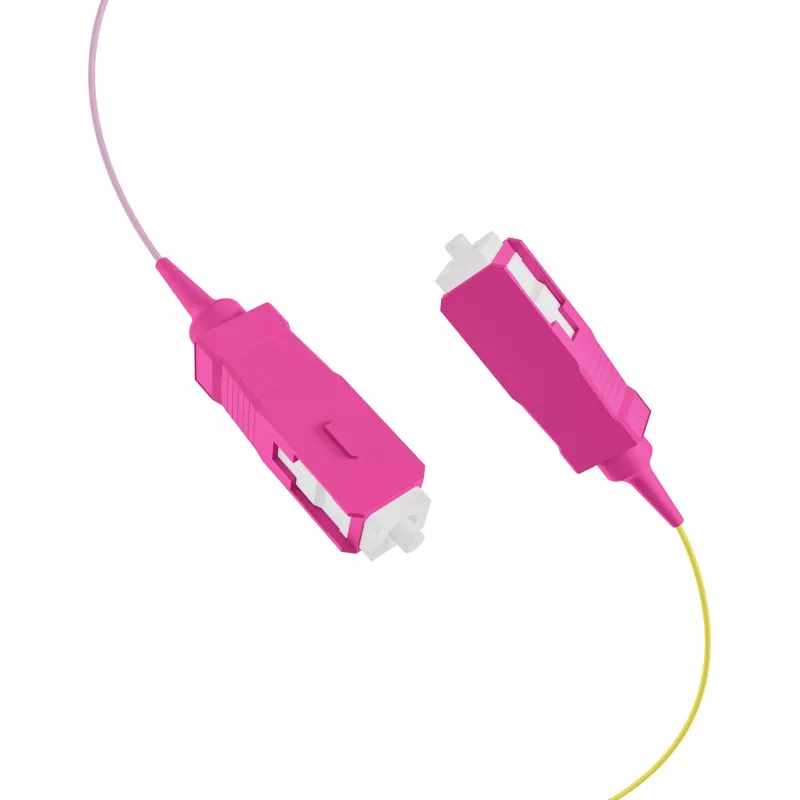 EFB Electronics Conjunto de pigtails de fibra SC 50/125 OM4 12 cores 2m - Conjunto de cabo/adaptador - Singlemode ou Multimode