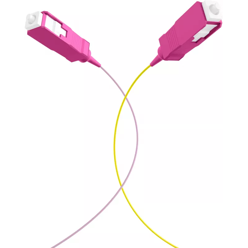 EFB Electronics Conjunto de pigtails de fibra SC 50/125 OM4 12 cores 2m - Conjunto de cabo/adaptador - Singlemode ou Multimode