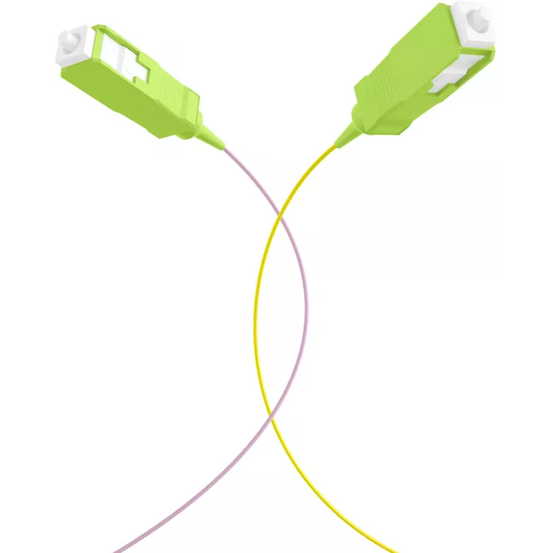 EFB Electronics Conjunto de pigtails de fibra SC 50/125 OM5 12 cores 2m - Conjunto de cabo/adaptador - Singlemode ou Multimode