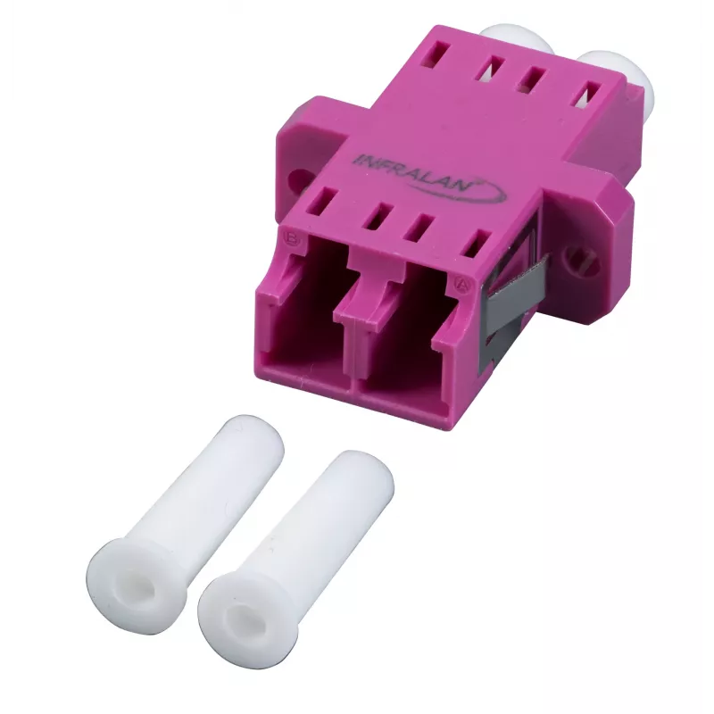 EFB Electronics Acoplador LC/APC Duplex OS2 Plástico Verde Caixa SC Simplex