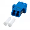 EFB Electronics Acoplador LC-Duplex OM4 Plástico, caixa violeta, monobloco, SC-Simplex