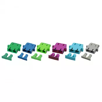 EFB Electronic Acoplador SC-Duplex OM3 Plástico Aqua Caixa