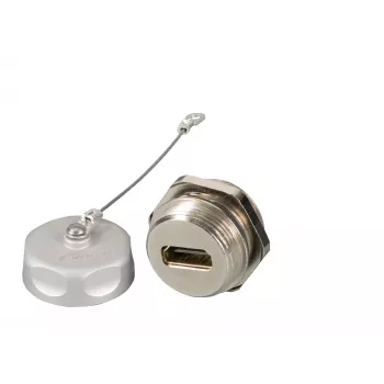 EFB Elektronik Acoplador de passagem HDMI IP67 Type A fêmea / Type A fêmea