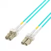 EFB Elektronik IPL-DF-LCULCU-3-1000 Cabo de fibra ótica, 10 m, OM3, LC/UPC para LC/UPC, duplex, LSZH, água