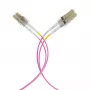 EFB Elektronik IPL-DF-LCULCU-4-0050 Cabo de fibra ótica, 0,5 m, OM4, LC duplex, água