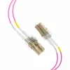 EFB Elektronik IPL-DF-LCULCU-4-0050 Cabo de fibra ótica, 0,5 m, OM4, LC duplex, água