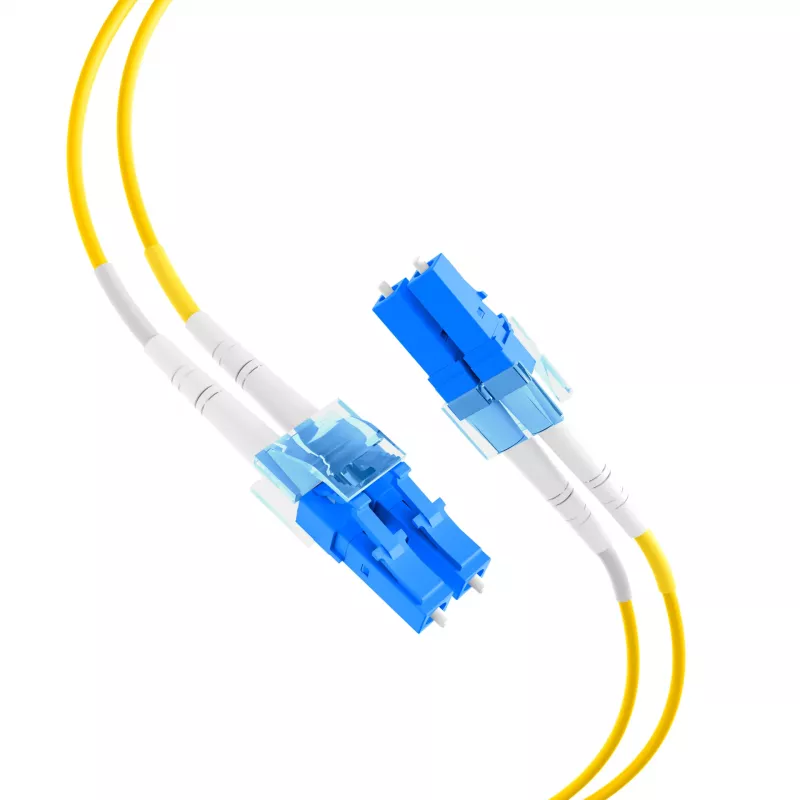 EFB Elektronik IPL-DR-LCULCU-2-0100 - 1 m - I-V(ZN) H - OS2 - LC - LC Cabo de fibra ótica duplex