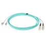 EFB Electronics IPL-DR-LCUSCU-3-0050 - 0,5 m - I-V(ZN) H - OM3 - LC - SC Cabo de patch de fibra ótica